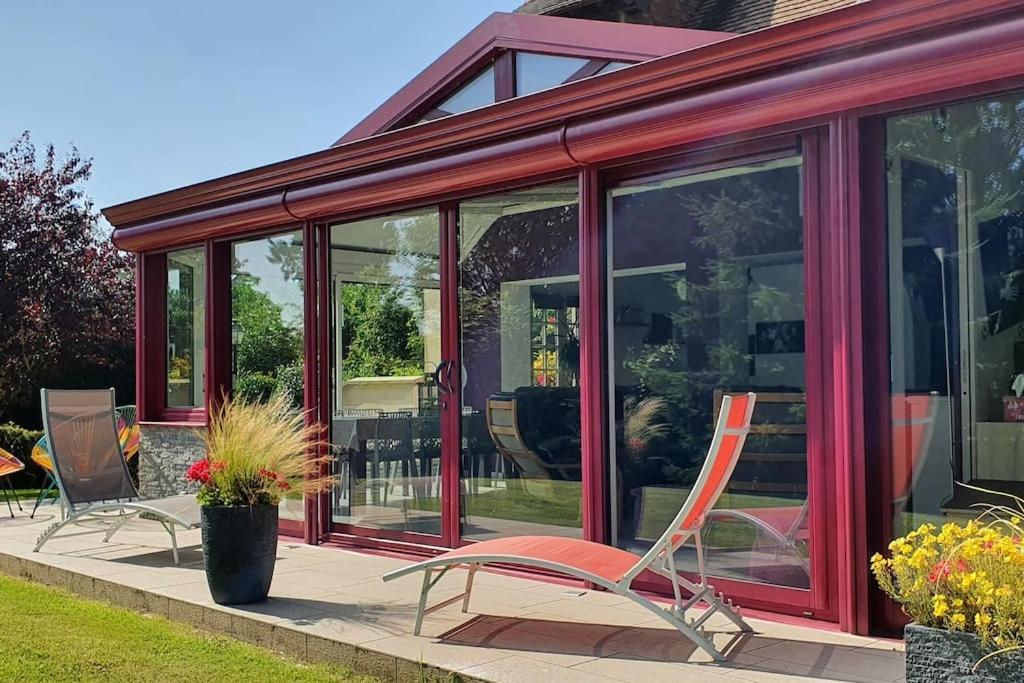 La Mare Aux Chevres Villa Reux Eksteriør billede