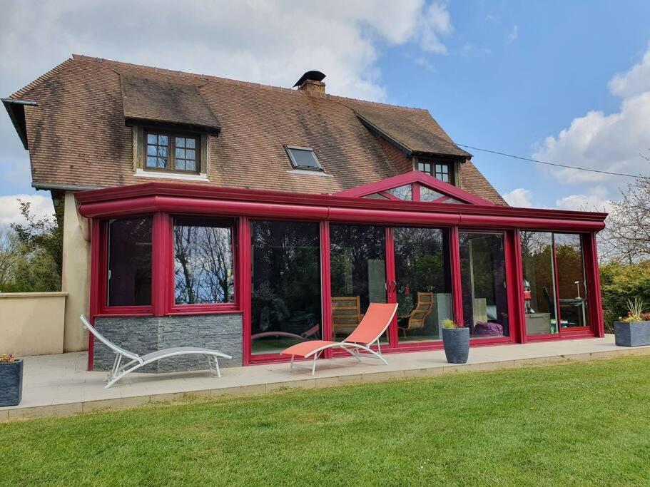 La Mare Aux Chevres Villa Reux Eksteriør billede