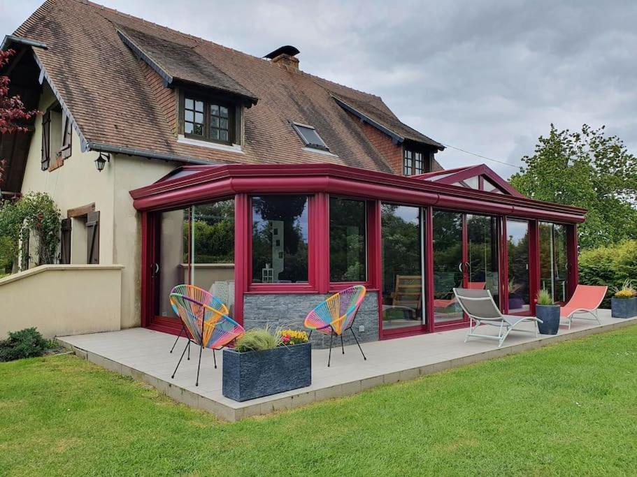 La Mare Aux Chevres Villa Reux Eksteriør billede